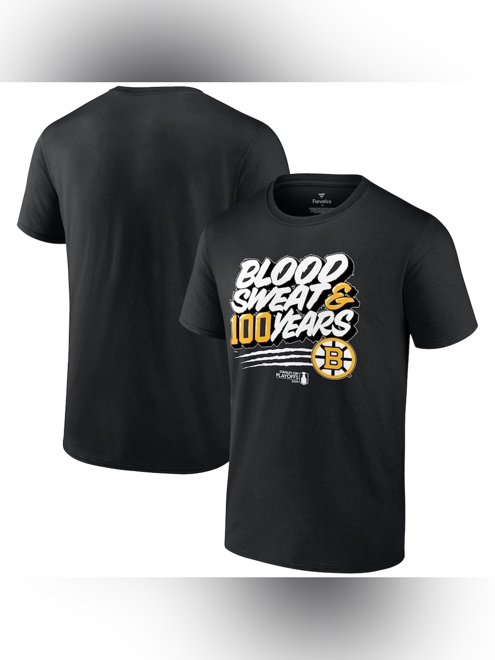 Fanatics Black Logo Tag Tee